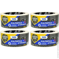 Carbon Tape белая 70 градусов 48x45 м