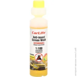 Омыватель стекла Carlife Anti-insect Screen-Wash CF034 цитрус лето-5°С 0.25л