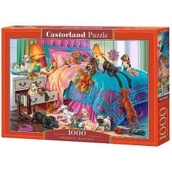 Пазл классический Castorland Пазлы «Щенячий погром» 1000 элементов (C-104475)