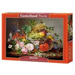 Пазл класичний Castorland Пазли "Букет з фруктів і квітів", 2000 елементів (С-200658)