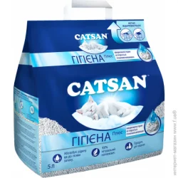 Наповнювач Наповнювач Catsan Hygiene plus 5л