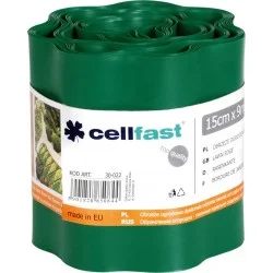 Бордюрна стрічка Cellfast 15см x 9м Dark green (30-022)