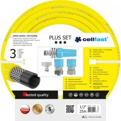 Шланг Шланг для полива Cellfast Plus 1/2" 25м + комплект соединителей (10-290)