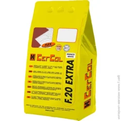 Cercol Клей для плитки F.20 Extra белый 5кг