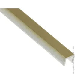 Декор Cerossa Ceramica Листелло светлое золото атлас 1,2x60