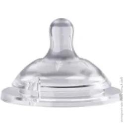 Соска Chicco Natural Feeling Step Up 6м+ для каш, 2шт. (81057.20)