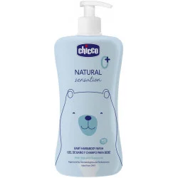 Шампунь-гель Chicco Гель-шампунь для тіла та волосся "Без Сліз" "Natural Sensation", 500 мл (11517.00)