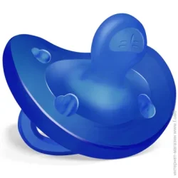 Chicco Пустышка Physioforma Soft силиконовая от 16 до 36 месяцев, 1шт. (мальчик) (73091.96)