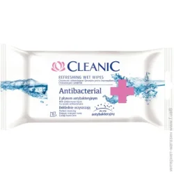 Cleanic Влажные салфетки Antibacterial 15 шт.