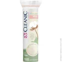 Cleanic Ватные диски Naturals 100 шт. (мягкая)
