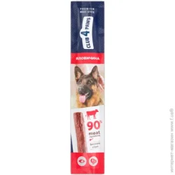 Club 4 Paws Лакомство для собак, мясная палочка, говядина, 12г