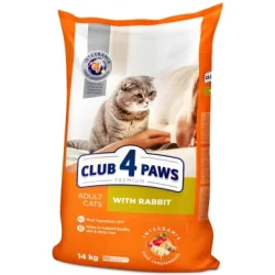 Сухий корм для кішок Club 4 Paws Преміум. З кроликом 14 кг (4820083909153)