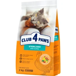 Корм сухой для стерилизованных котов Premium с индейкой 11251592 2 кг