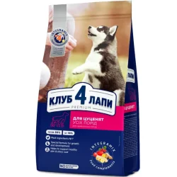 Сухой корм Club 4 Paws Корм Premium курица для щенков всех пород 2 кг