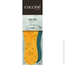 Coccine Стельки Aloe Vera р.46 зеленый