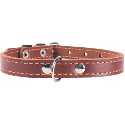 Ошейник Collar одинарный 1.4x27-35см, коричневый (00036)