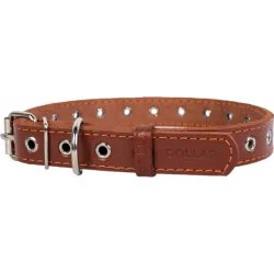 Ошейник Collar безразмерный 2x50см, коричневый (01516)