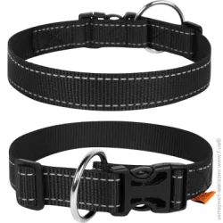 Collar Ошейник из нейлона регулируемый 4х43-70 см черный