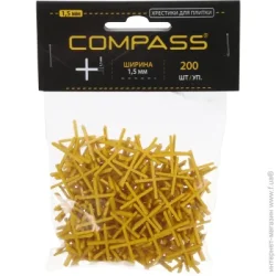 Compass Крестики дистанционные 1.5 мм 200 шт./уп