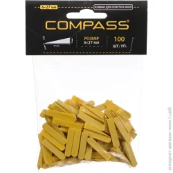 Клины Compass Клинья для плитки 27 мм 100 шт./уп