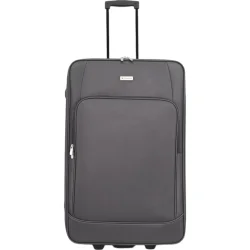 Валіза Дорожня валіза Compass Чемодан MS-2502 80 л темно-сірий 46x27x74 см L