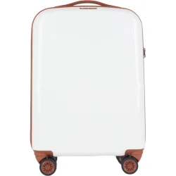 Compass Чемодан N1488 L белый 26x46x69 см