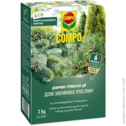 Compo Удобрение твердое длительного действия для хвои 2кг