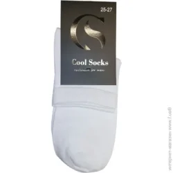 Cool Socks Шкарпетки чоловічі 173019 р.25-27 білий