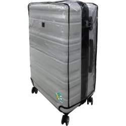 Coverbag Чехол для чемодана прозрачный винил р.S прозрачный винил S