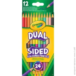 Crayola Набір двосторонніх олівців, 12 шт (256356.024)