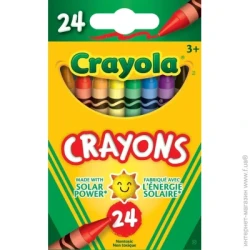 Crayola Набір воскової крейди, 24 шт (0024)