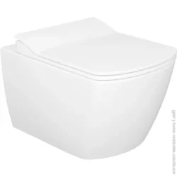Унитаз подвесной Creavit Elegant EG321.00100 с сиденьем KC5030.00