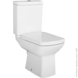 Унітаз підлоговий Creavit Lara LR310.00100 компакт з бачком SET.UA005 та сидінням КС3541.00