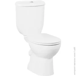 Унітаз підлоговий Creavit Sedef SD310.00100 компакт з бачком SET.UA003 та сидінням КС4020.00