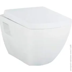 Унитаз подвесной Creavit Tetra TP326.00100 с сиденьем KC3181.00