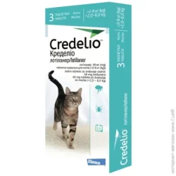 Credelio Таблетки жевательные для котов 2-8 кг (48 мг)