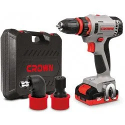 Кутовий шуруповерт акумуляторний Crown-Tools CT21081HQ-2 BMC