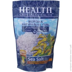 Crystals Health Соль для ванны с эфирным маслом иланг-иланга 500 г