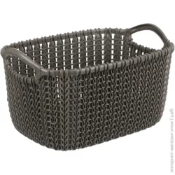 Кошик Curver Корзина пластикова 226169 Knit XS прямокутний 140x175x250 мм