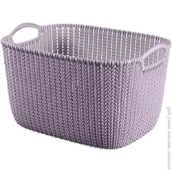 Curver Корзина пластиковая 240292 Knit L прямокутний 230x300x400 мм