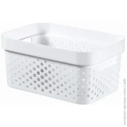 Curver Кошик універсальна пластикова 245674 Infinity 4,5 л біла 120x270x190 мм