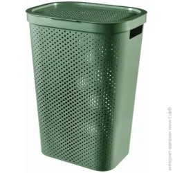 Curver Корзина для белья Infinity 60 л 440x350x600 мм зеленый