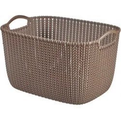 Корзина Curver Knit L, темно-коричневый (226165)