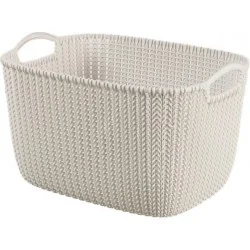 Корзина Curver Knit L, белый (226379)