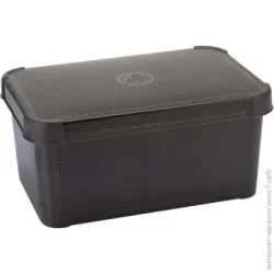Контейнер Curver Ящик пластиковая із кришкою Leather 135x195x295 мм