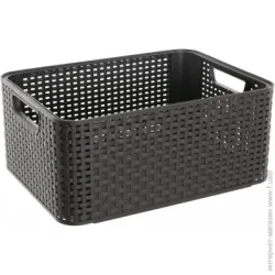 Curver Корзина пластиковая Style M коричневий 170x287x386 мм