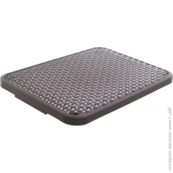 Curver Кришка для кошики пластикова Style M коричнева 20x295x395 мм