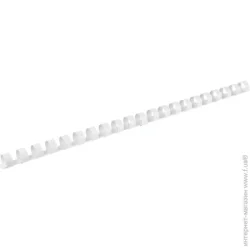 Аксесуар для біндеров Da Office Пружина для брошурування D&A 12 мм біла 100 шт.