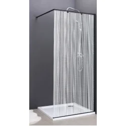 Перегородка (стенка) Damixa Неподвижная стенка для душа 53WG-wall-0100195BP Gala Walk-IN 100x195 см