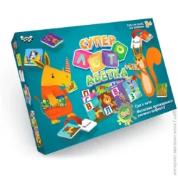 Настольная игра Danko Toys Суперлото. Азбука укр. (СЛА-01U)